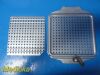 J&J De Poy 62.016.001 Sterilization Container W/ Basket & Retention Plates
