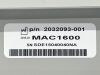 GE MAC 1600 YOM: 2015 ECG unit