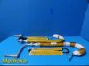 ZIMMER Candy Cane Stirrups Set (PAIR) W/ Ali Gel Pole Sleeve & Slings