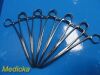 PILLING 6X V. Mueller SU-2777 &  18-2585 Artery Forceps; Carmalt; CVD 8