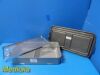 CAREFUSION V. Mueller Genesis Storage/  Sterilization Container W/ Basket