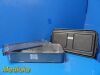 CAREFUSION V. Mueller Genesis Storage/  Sterilization Container W/ Basket