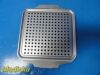CAREFUSION V. Mueller Genesis Storage/  Sterilization Container W/ Basket