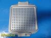 CAREFUSION V. Mueller Genesis Storage/  Sterilization Container W/ Basket