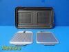 CAREFUSION V. Mueller Genesis Storage/  Sterilization Container W/ Basket