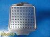 CAREFUSION V. Mueller Genesis Storage/  Sterilization Container W/ Basket