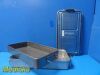 JOHNSON & JOHNSON J&J DePuy 62.016.001 Storage/Sterilization Container W/ Basket & Plates