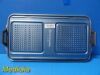 JOHNSON & JOHNSON J&J DePuy 62.016.001 Storage/Sterilization Container W/ Basket & Plates