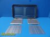 JOHNSON & JOHNSON J&J DePuy 62.016.001 Storage/Sterilization Container W/ Basket & Plates