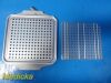 JOHNSON & JOHNSON J&J DePuy 62.016.001 Storage/Sterilization Container W/ Basket & Plates