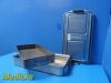 JOHNSON & JOHNSON J&J DePuy 62.016.001 Storage/Sterilization Container W/ Basket & Plates
