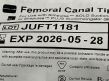 BARD Lot of 2 Femoral Canal Tip  0067740  Exp.2026-05  (M52) Femoral Canal Tip