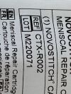 SMITH & NEPHEW Novostitch NovoStitch Cartridge CTX-R002  Exp.2024-06  (M52) Novostitch