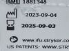 STRYKER Battery Pack for VariSpeed  62-50201  Exp.2025-09  (M53) Battery Pack for VariSpeed