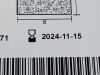 COOK MEDICAL Biodesign Otologic Repair Graft 2.5cm x 2.5cm G44451  Exp.2024-11  (M53) Biodesign