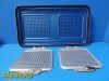 JOHNSON & JOHNSON J&J Synthes 62.016.001 Sterilization   Container (Base/Lid/2 Baskets/Plates)