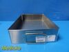 JOHNSON & JOHNSON J&J DePUY 62.016.001 Sterilization Container; Solid Base W/ Basket