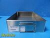 JOHNSON & JOHNSON J&J DePUY 62.016.001 Sterilization Container; Solid Base W/ Basket