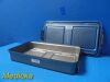 DEPUY SYNTHES J & J Synthes DePuy 62.016.001 Sterilization  Container W/ Retention Plates REF 62.016.001 BY ASP J & J