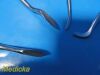 Clev-Dent (1L/14L) & Hu-Friedy TARNO MD3/MD2 Assorted Dental Elevator
