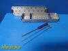 ARTHREX AR-1934S 3 mm Suture Tak Instruments W/ AR-1934C Case