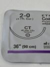 ETHICON Lot of 2 Coated Vicryl  J957   Exp.2028-06  (M53) Coated Vicryl