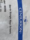 CENTURION Lot of 9 Sterile Straight Mayo Scissors  66350   Exp.2025-10 to 2028-01  (*M53*) Sterile Straight Mayo Scissors