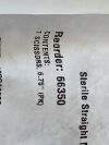 CENTURION Lot of 9 Sterile Straight Mayo Scissors  66350   Exp.2025-10 to 2028-01  (*M53*) Sterile Straight Mayo Scissors