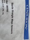 CENTURION Lot of 9 Sterile Straight Mayo Scissors  66350   Exp.2025-10 to 2028-01  (*M53*) Sterile Straight Mayo Scissors