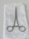 CENTURION Lot of 6 Sterile Curved Pean Forceps  66595 Exp.2025-03 to 2028-12  (*M53*) Sterile Curved Pean Forceps