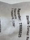 CENTURION Lot of 2 Sterile Curved Rochester Pean Forcep  TRI66525  Exp.2026-09  (M53) Sterile Curved Rochester Pean Forcep