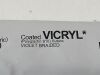 ETHICON Lot of 25 Coated Vicryl  J304  Exp.2018-01  (M53) Vicryl