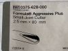 STRYKER Formula 2.5mm Aggressive Cutter, Small Joint  0375-628-000  Exp.2024-11  (M53) Arthroscopic Shaver Blade