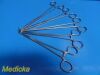 V. MUELLER Lot of 5  Aesculap Assorted Kantrowitz Thoracic Clamps