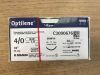 BRAUN C3090676 Optilene Polypropylene-Polyethylene Monofilament Non-Absorbable Surgical Suture 4/0, 18in (36/Box)