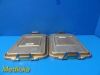 V. MUELLER 2X  Genesis Sterilization  Container Lids; Gold (12¼ x 1½ x 18")