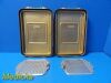 V. MUELLER 2X  Genesis Sterilization  Container Lids; Gold (12¼ x 1½ x 18")