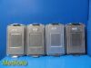 V. MUELLER Lot of 04  Carefusion DINCD25LT Container LIDS Only