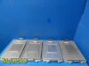 V. MUELLER Lot of 04  Carefusion DINCD25LT Container LIDS Only