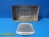 V. MUELLER DINCD2-5LT Sterilization  Container W/ Lid & Retention Plates