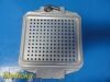 V. MUELLER DINCD2-5LT Sterilization  Container W/ Lid & Retention Plates