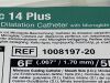 ABBOTT Plus Peripheral Dilatation Catheter with Microglide Coating 6.0 x 20 mm 135 cm   1008197-20  Exp.2024-10  (Q9) Viatrac 14 Plus
