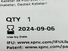 SPECTRANETICS Quick-Cross  Catheter  518-065 Exp.2024-09  (Q9) Quick-Cross