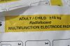PHILIPS Qty. of (5) Ref: M3716A Adult /Child Multifunction Electrode Pads, <10 kg, Exp. (3) 2020 & (2) 2022