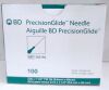 BD 305194 PRECISION GLIDE REGULAR BEVEL NEEDLE, THIN WALL IM 23G X 1.5" (0.6mmx40mm) (BOX/100) 2029/01/31