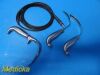SMITH & NEPHEW Lot of 3  Dyonics 5.2 & 3.4 Suction Punch Handles