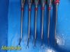 CODMAN SPO1137-40; SPO1137-39 & SPO1137-38 Angled Codman SPO1137-40; SPO1137-39 & SPO1137-38 Angled Ring Cone Curettes Set