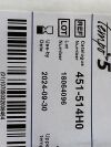 CORDIS Angiographic Catheter  451-514H0  Exp. 2024-08 & 2024-09  (T7/Z9) Angiographic Catheter