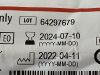 EDWARD LIFE SCIENCE Fogarty Arterial Embolectomy Cath. 4F x 40cm   120404FP  Exp.2024-07  (T7) Fogarty