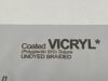 ETHICON Lot of 34 Vicryl*  J267 Exp.2024-09  (T43) Vicryl*